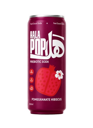 Pomegranate Hibiscus Prebiotic Soda