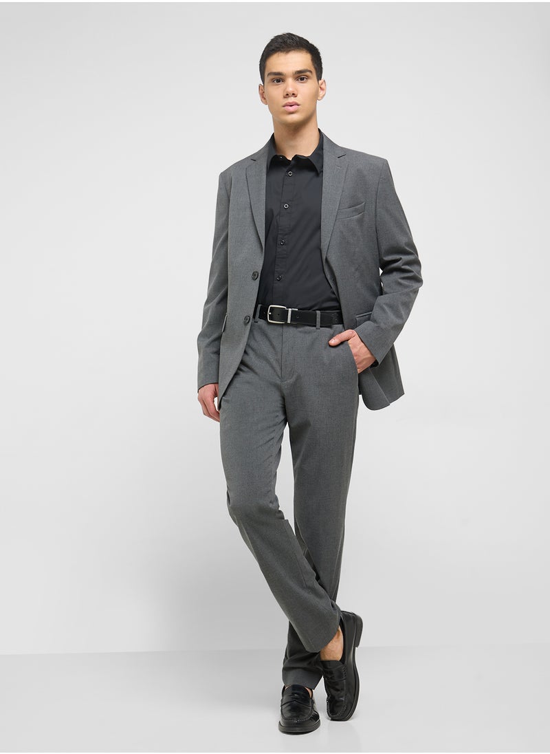 Robert Wood Stretch Cotton Slim Fit Shirt  - Image 4
