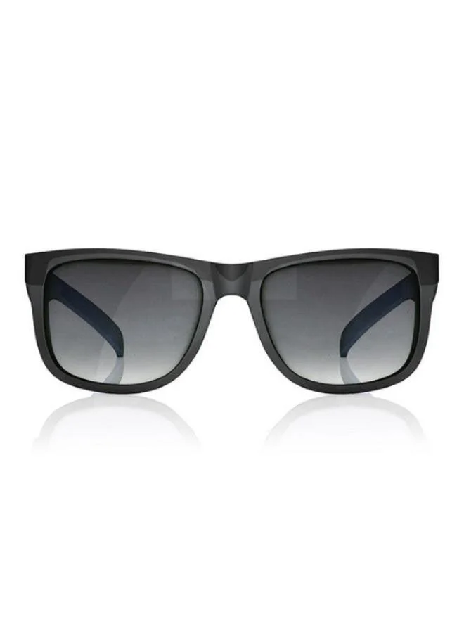 fastrack Black Wayfarer Men Sunglasses (P366BK1|55)