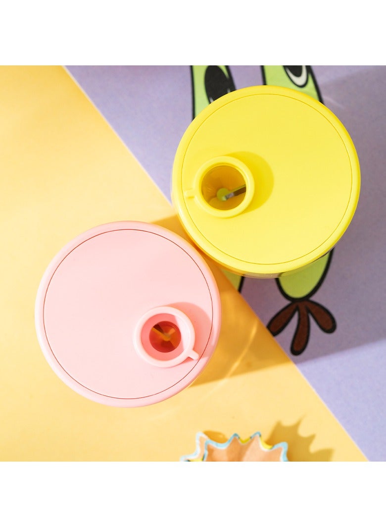 ديلي مبراة أقلام سبونج بوب EH561 – مثالية للاستخدام المدرسي، 12 قطعة، باللونين الوردي والأصفر - Image 5