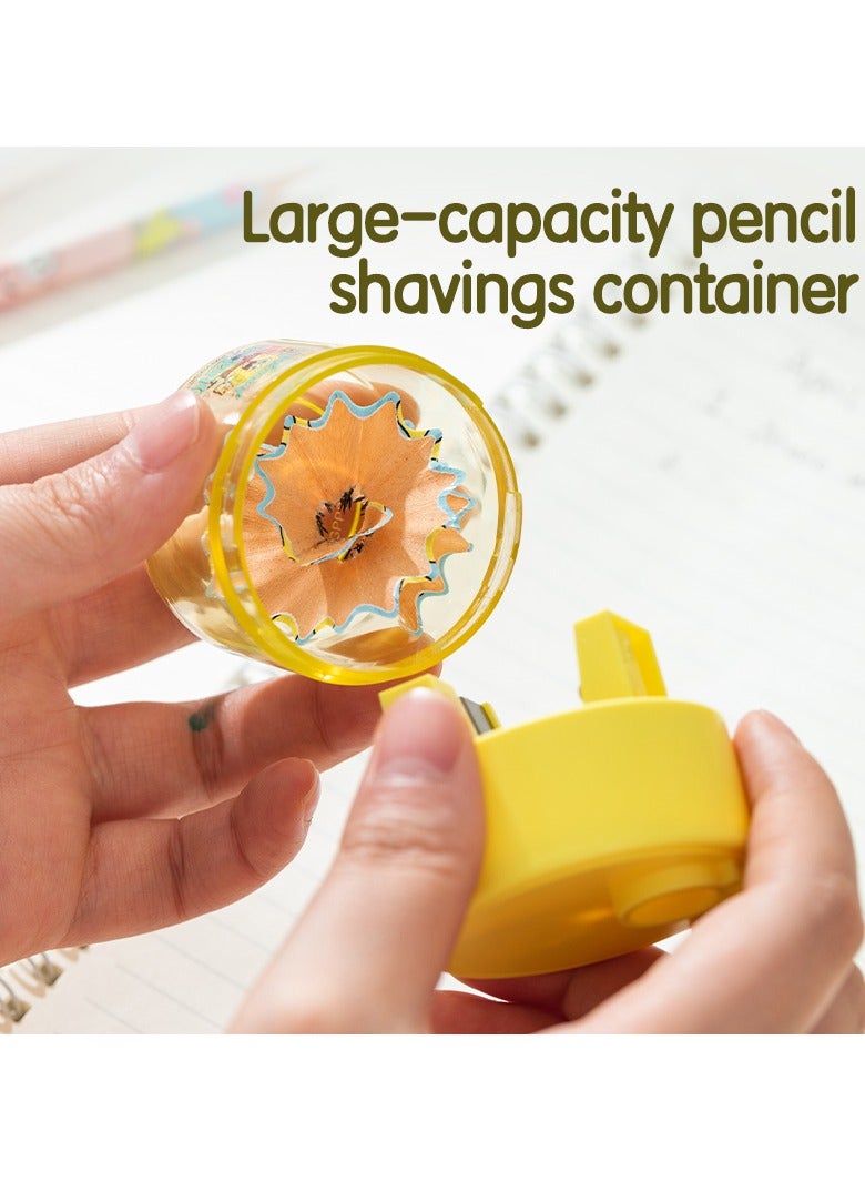 ديلي مبراة أقلام سبونج بوب EH561 – مثالية للاستخدام المدرسي، 12 قطعة، باللونين الوردي والأصفر - Image 3