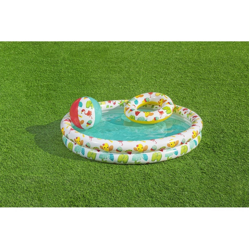 Bestway - Play Pool Set with Beach Ball and Swim Ring 122x20 cm - 51124 - Image 5