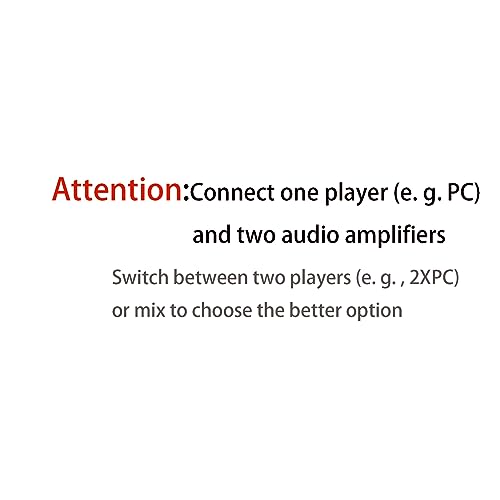 Arklove 1ft Shielded RCA Splitter Subwoofer Stereo Audio Video Cable 1 Male to 2 Female Dual Speaker Y Adapter Connector Extension Cord 24k Gold Plated(2 Pack) - Image 5
