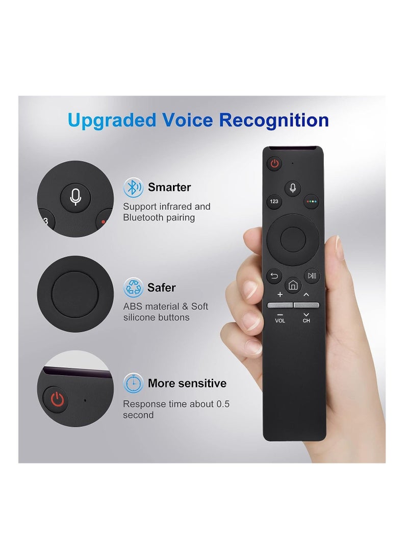 Anmi Voice Replacement for Samsung-Smart-TV-Remote, New Upgraded BN59-01266A for Samsung Remote Control, with Voice Function for All Samsung TVs - Image 3