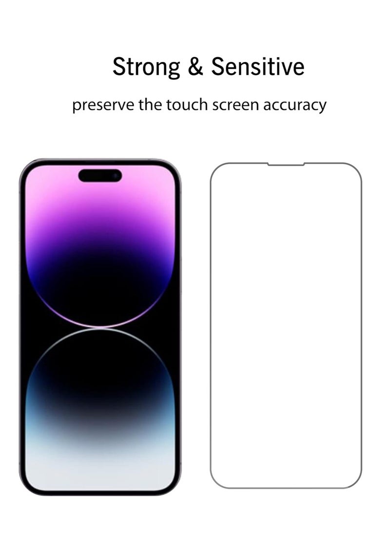 Ailun - Ailun Glass Screen Protector for iPhone 14 Plus / iPhone 14 Pro Max [6.7 Inch] Display 3 Pack Tempered Glass, Sensor Protection, Dynamic Island Compatible, Case Friendly - Image 1