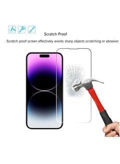 Ailun Ailun Glass Screen Protector for iPhone 14 Plus / iPhone 14 Pro Max [6.7 Inch] Display 3 Pack Tempered Glass, Sensor Protection, Dynamic Island Compatible, Case Friendly  - Image 4
