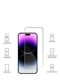 Ailun Ailun Glass Screen Protector for iPhone 14 Plus / iPhone 14 Pro Max [6.7 Inch] Display 3 Pack Tempered Glass, Sensor Protection, Dynamic Island Compatible, Case Friendly  - Image 3