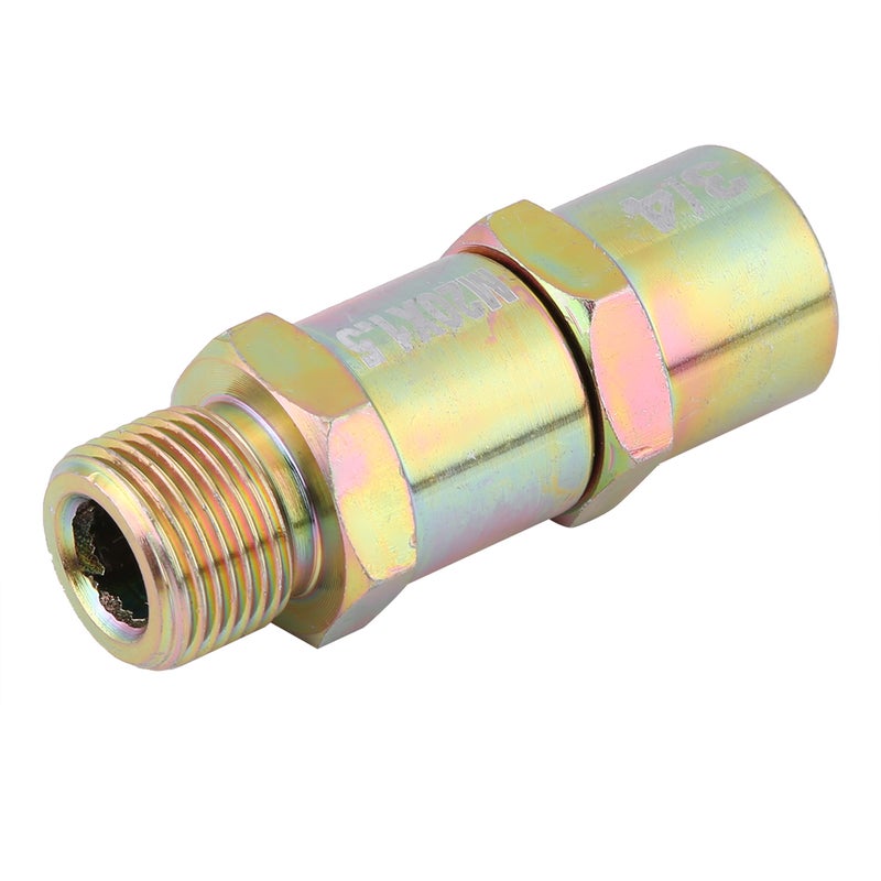 M20 x 1.5 Aluminum Oil Filter Cooler Sandwich Plate Adapter 1/8 NPT Oil Cooler Kit Silver - Image 2