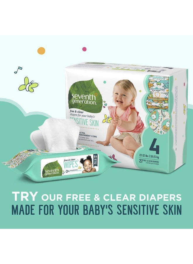Seventh Generation Baby Free & Clear Wipes Widget - 64 Wipes - Image 4