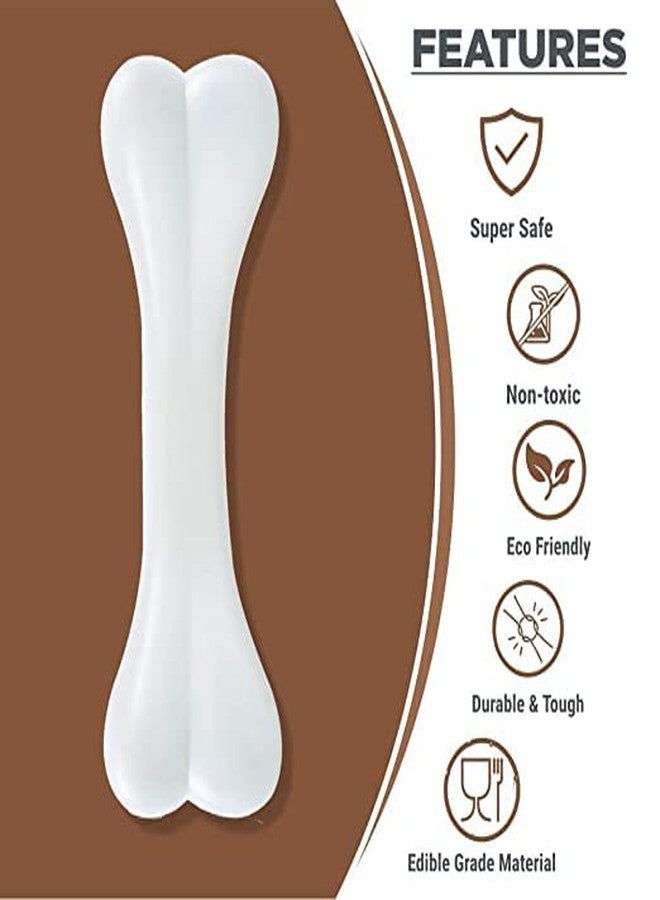 ADB CREATIONS Rawhide Bones for Dogs and Puppies Chicken Flavour Delicious Treats 8 Inch Calcium Chew Bone All Life Stages/Helps in Strengthen Bones and Teeth with Nutritional Benefits (2 Piece) - Image 4