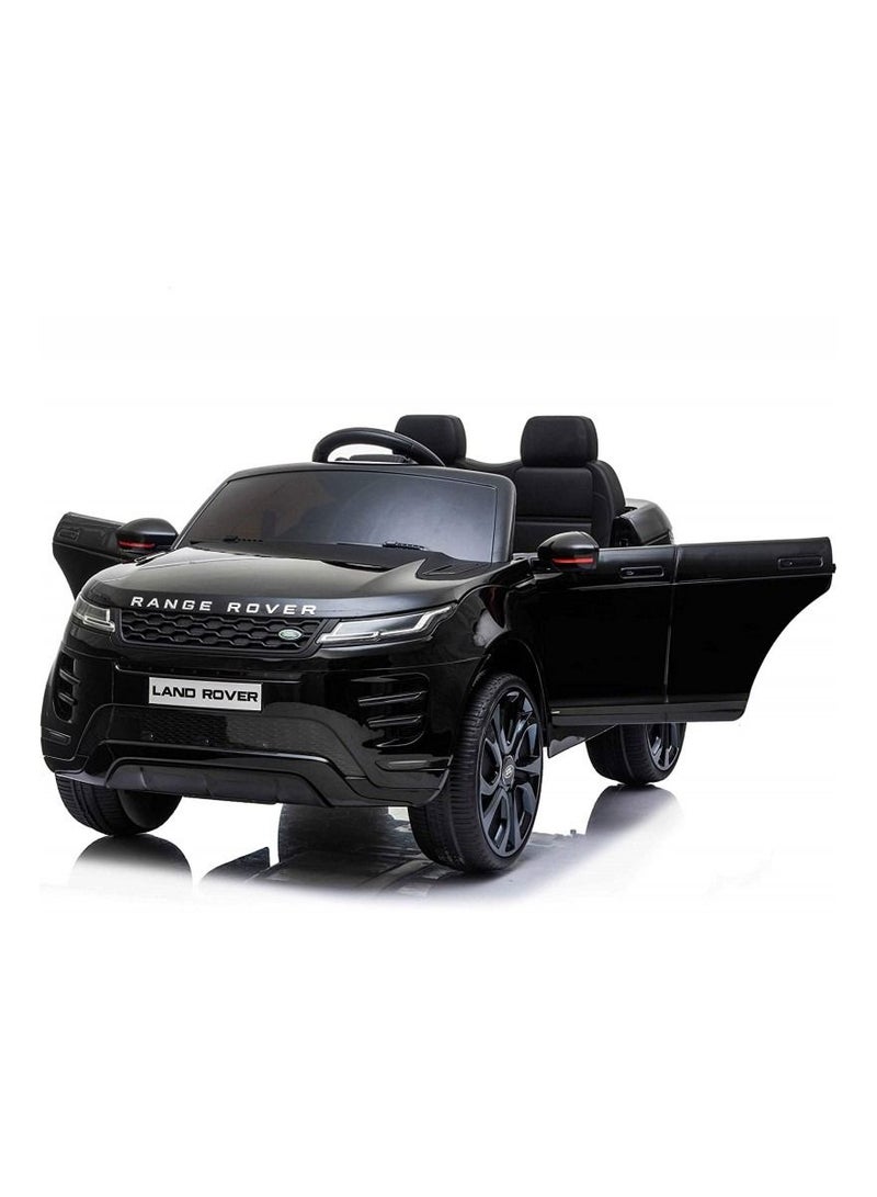 Range Rover Range Rover Evoque Licensed Electric Car, 12V Ride On Car With Remote Control For Kids - Black - Image 2