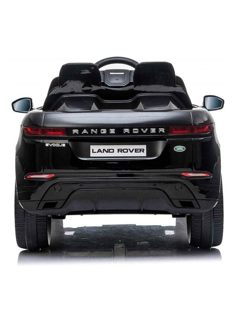 Range Rover Range Rover Evoque Licensed Electric Car, 12V Ride On Car With Remote Control For Kids - Black - Image 5