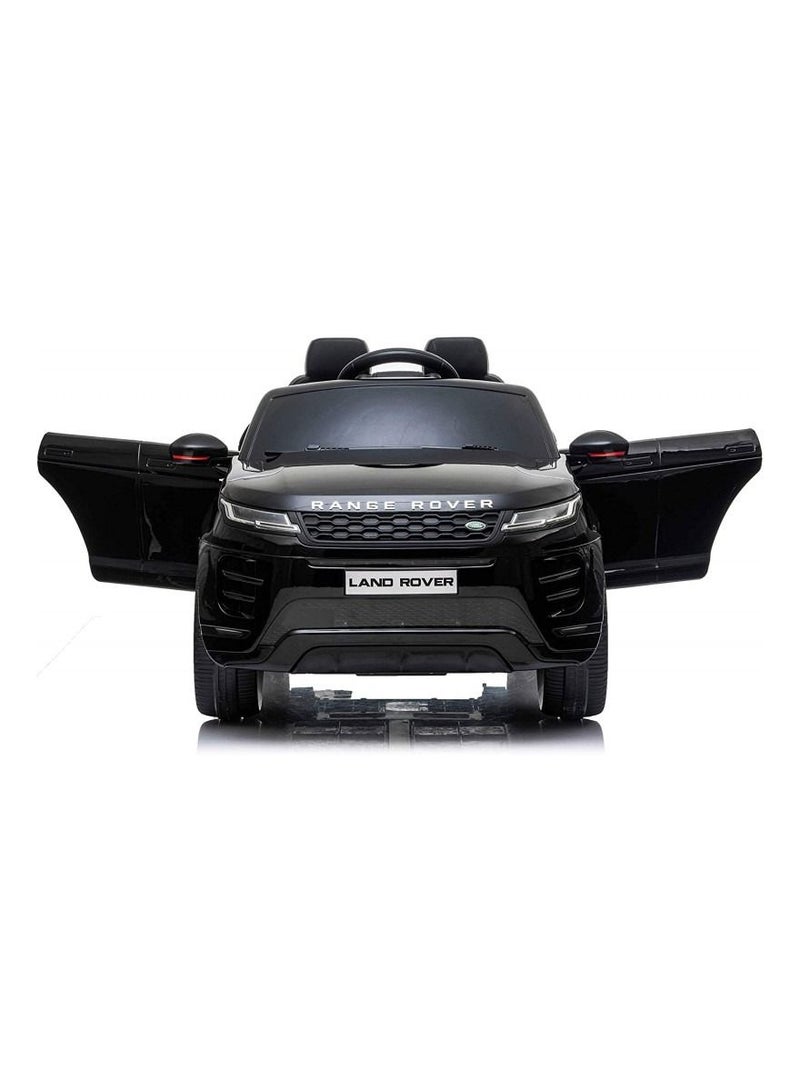 Range Rover Range Rover Evoque Licensed Electric Car, 12V Ride On Car With Remote Control For Kids - Black - Image 3