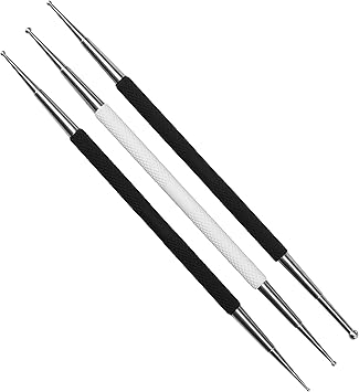 KPro Dotting Tools Pens for Nail Art Mandala Stamping Painting 3 Pieces - Image 3
