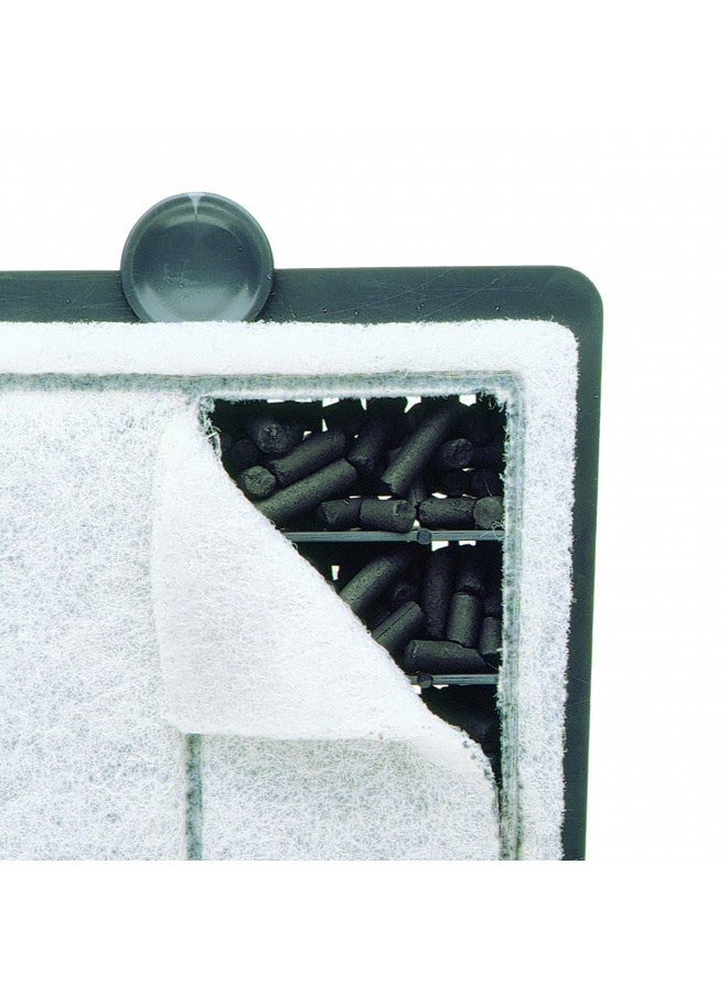 Penn Plax Penn-Plax Cascade 80 Hang-On Filter Replacement Media Cartridge Disposable Poly Fiber Floss and Activated Carbon 1 Pack (CPF1C)  - Image 5
