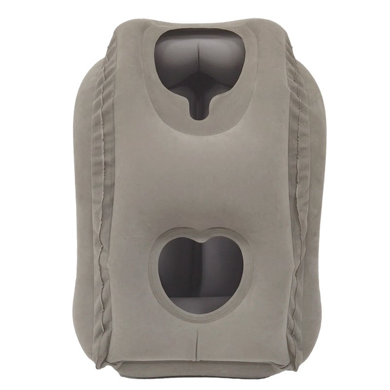 Popular Push-Type Automatic Inflatable Pillow For Outdoor Travel, Train And Airplane Pillow For Office Lunch Break, Sleeping Pillow For Side Sleeping - Image 3