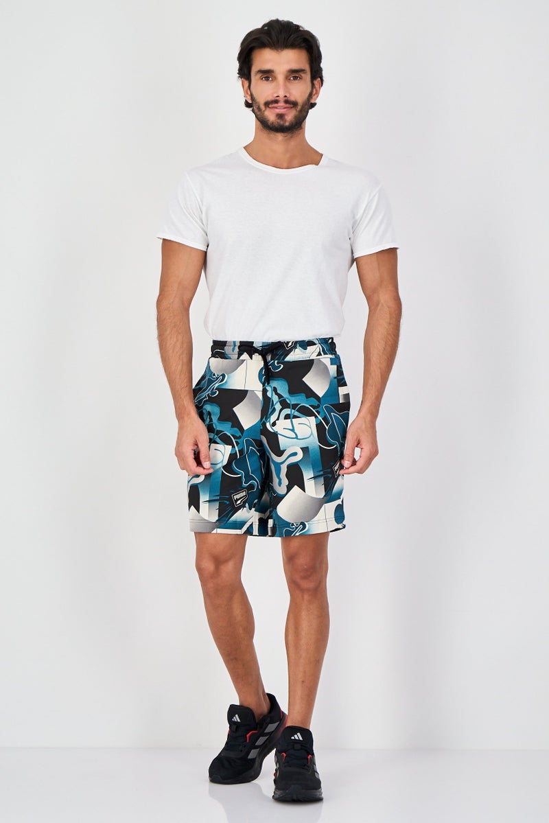 PUMA Men Sportswear Fit Outdoor Shorts, Multicolor - Image 4
