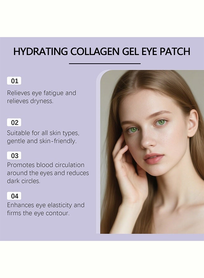 Viareline Collagen Gel Eye Mask - Daily Care for Eye Area: Refreshing, Moisturizing, Hydrating and Nourishing. 5pairs - Image 5