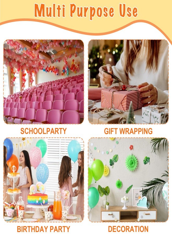 Hoewina 2000pcs Clear Glue Point Dots Glue Tape for Balloon Removable Adhesive Double Sided Dots Stickers for Craft Decoration Wedding - Image 5