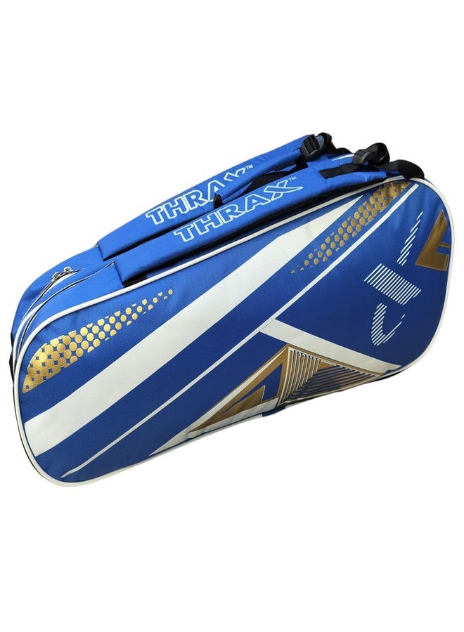 THRAX Strike Series Badminton Kit Bag Blue - Image 1