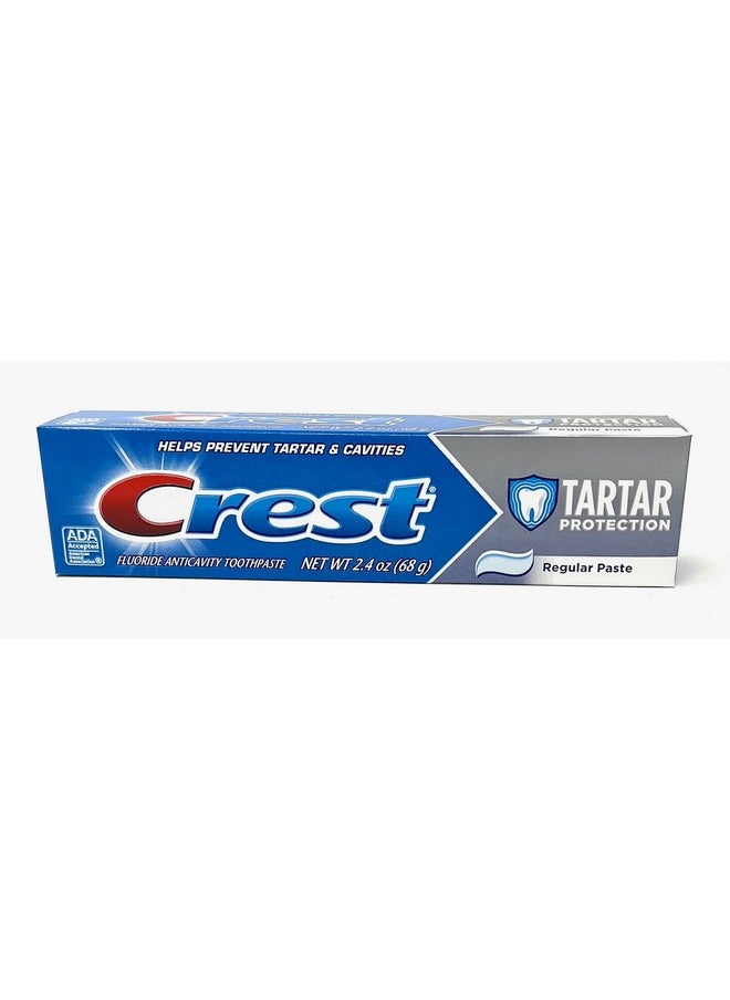 Crest Tartar Protection & Anticavity Toothpaste With Fluoride Regular Paste 2.4Oz (Pack Of 3)  - Image 2