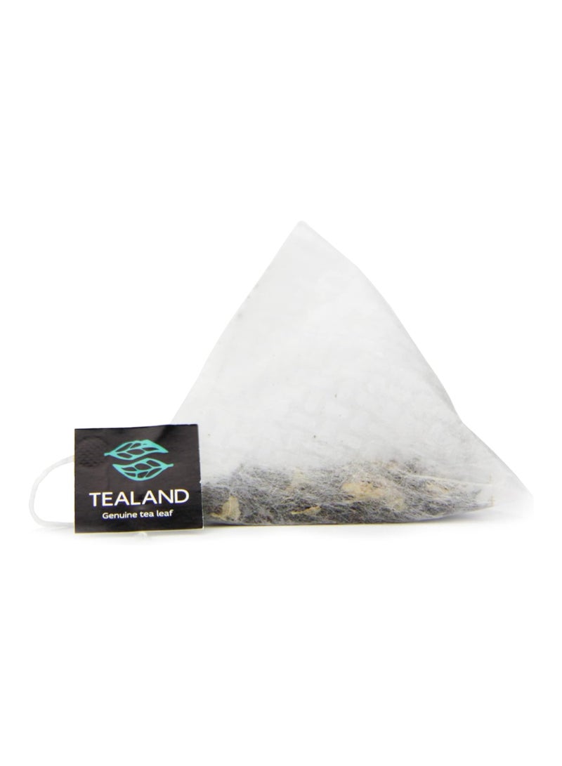 Tealand Earl Grey 15 Sachet Box Organic Herbal Tea Bags Malty Rich 100% Natural Ingredients Antioxidants Rich Helps Destress Soothing Calming Tisane - Image 4
