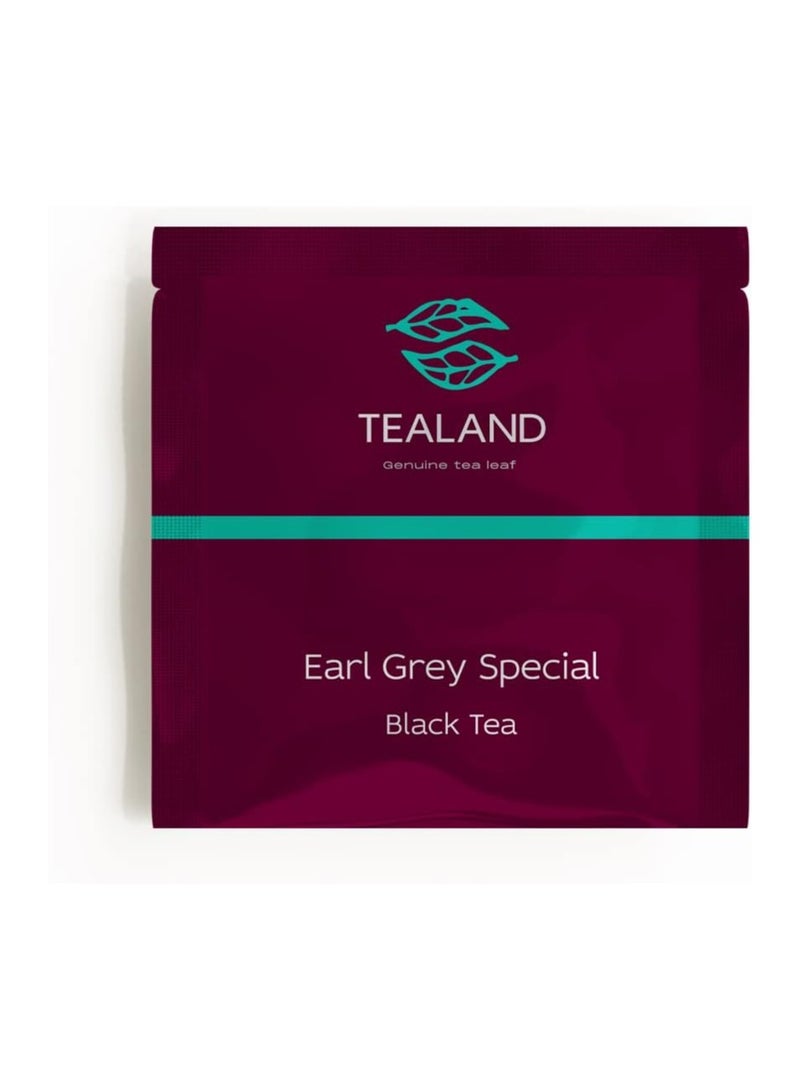 Tealand Earl Grey 15 Sachet Box Organic Herbal Tea Bags Malty Rich 100% Natural Ingredients Antioxidants Rich Helps Destress Soothing Calming Tisane - Image 5