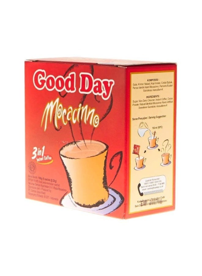 جود داي قهوة ماكاسينو سريعة التحضير، 20 غرام × 5 أكياس - Image 2