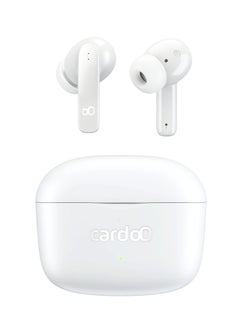 cardoo Noise Cancelling True wireless EarBuds - In Ear Multi Connection Bluetooth 5.3 - White  - Image 4
