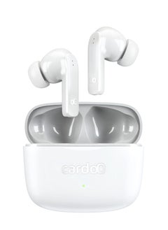 cardoo Noise Cancelling True wireless EarBuds - In Ear Multi Connection Bluetooth 5.3 - White  - Image 5