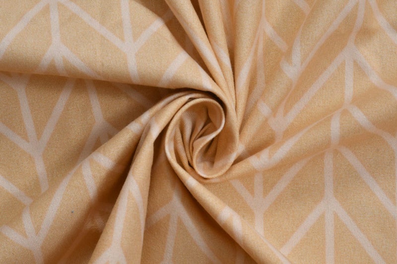 Castiqa Microfibre Self Design Unique Patterns Diwan Set of Bed Sheet, 2 Bolsters and 5 Cushion Covers Color-Beige Size-Standard,Microfiber - Image 3