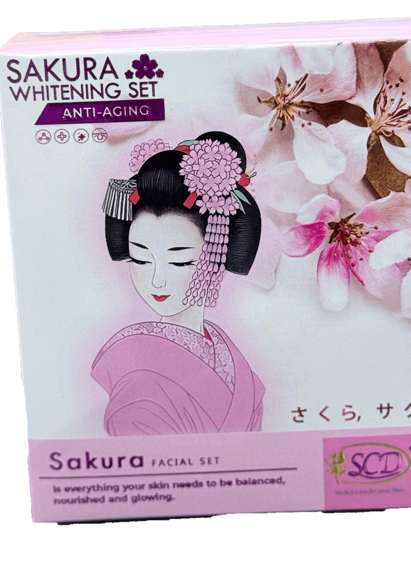 SCD Sakura Whitening Set Anti-Aging - Image 1