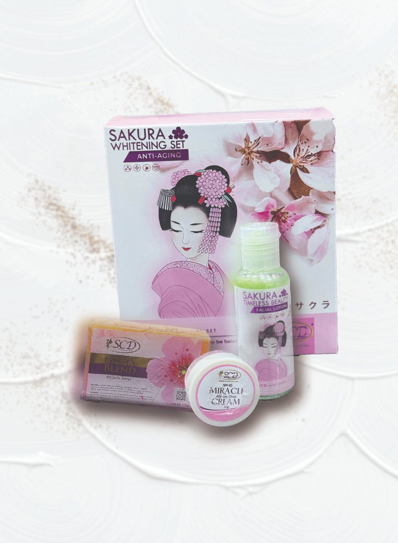 SCD Sakura Whitening Set Anti-Aging - Image 2