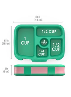 Bentgo Kids Prints Leak Proof, 5 - Compartment Bento - Style Kids Lunch Boxideal Portion Sizes For Ages 3 To 7 Bpa - Free, Dishwasher Safe , Food - Safe Materials (Tropical)  - Image 5