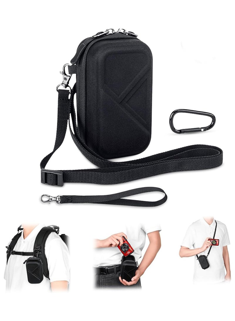 general Hard camera pack for ZV-1 II, ZV-1F, RX100VII, RX100VI, RX100V, G7X Mark III II, G5X Mark II, Ricoh GR III GR IIIx, Olympus Tough TG-7 TG-6 TG-5 TG-4 and many more digital cameras - Image 1