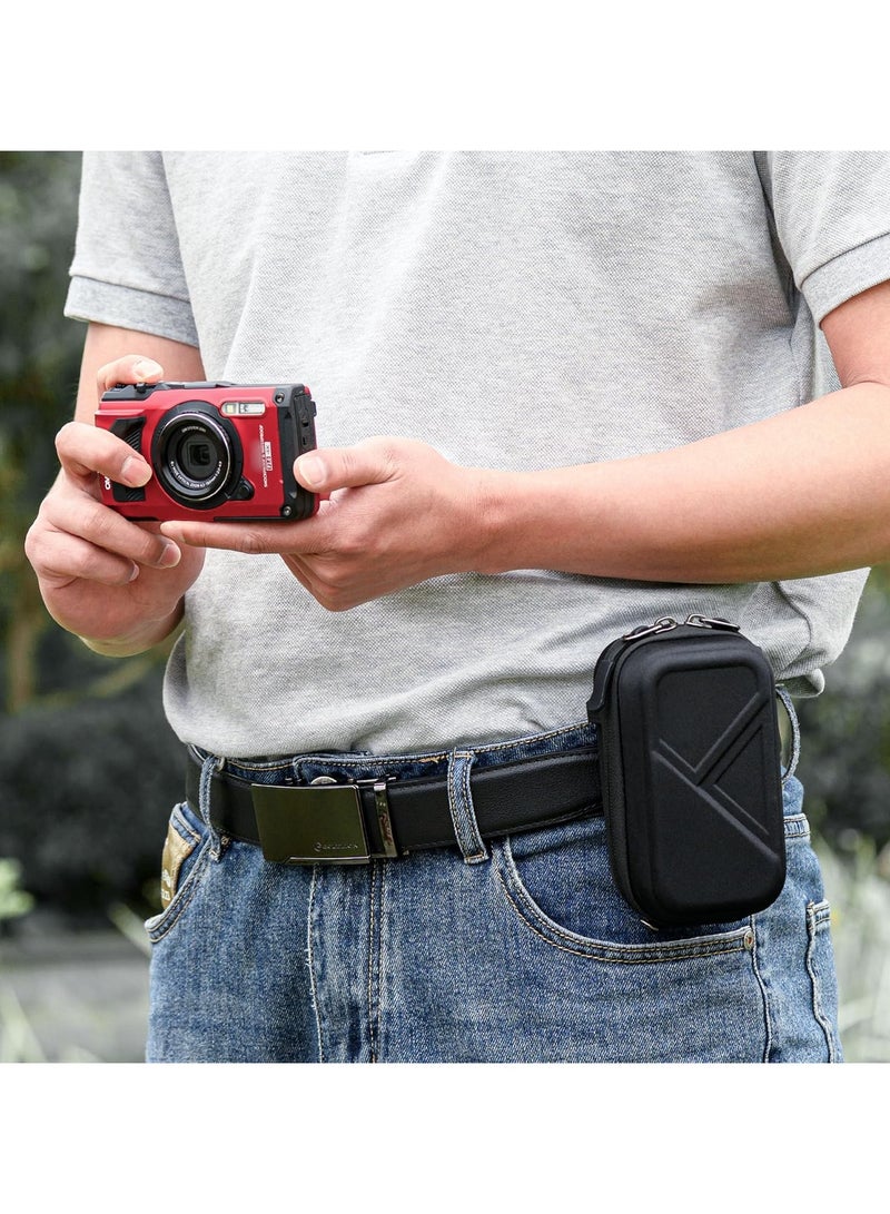 general Hard camera pack for ZV-1 II, ZV-1F, RX100VII, RX100VI, RX100V, G7X Mark III II, G5X Mark II, Ricoh GR III GR IIIx, Olympus Tough TG-7 TG-6 TG-5 TG-4 and many more digital cameras - Image 5