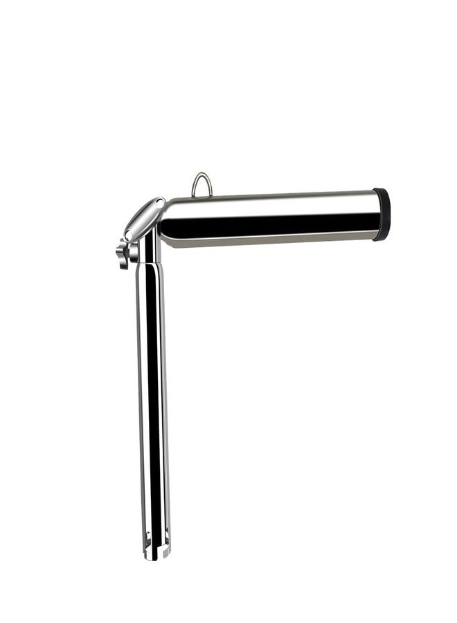Mojiate 360°Adjustable Fishing Rod Holder, 316 Outrigger Fishing Rod Holder, Highly Polished Stainless Steel Outrigger Stylish Rod Holder for Marine Yacht Boat Camper RV and More (1) - Image 1