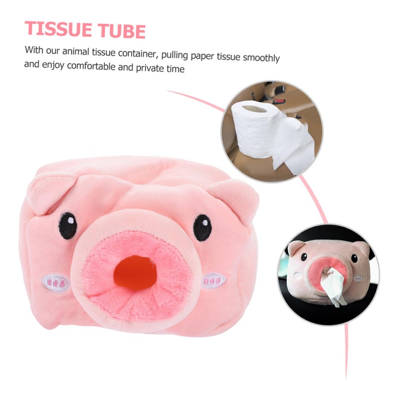 Cartoon Animal Tissue Box Holder For Car And Home Easy Access Decorative - Image 4