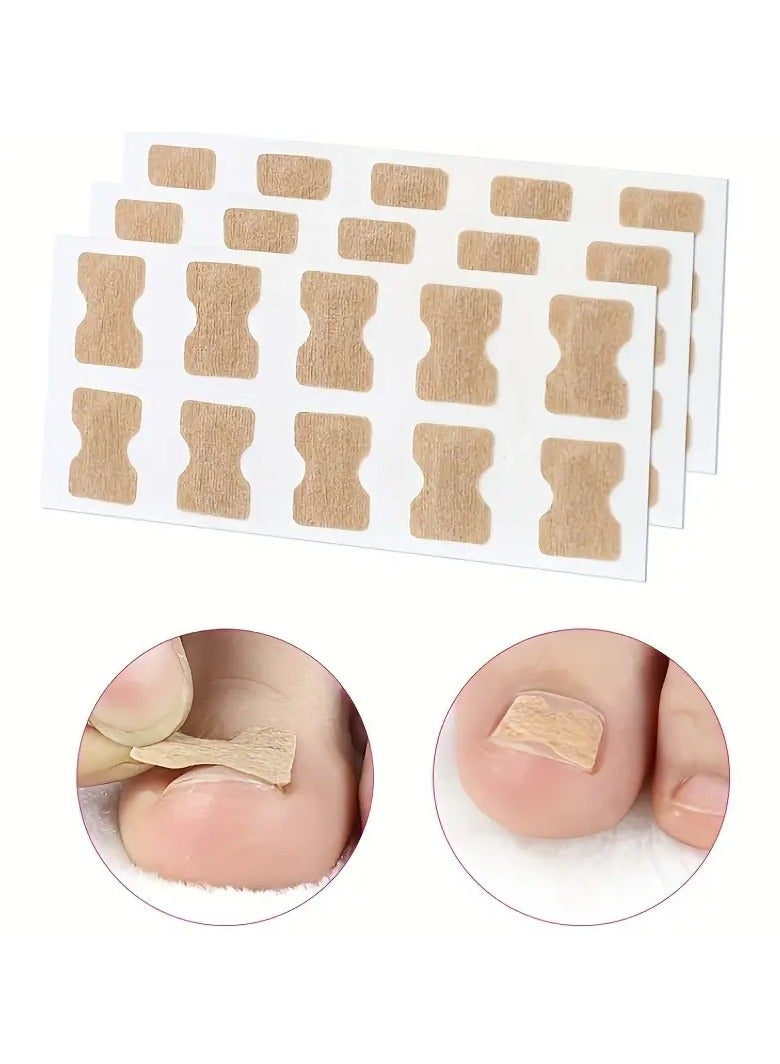 ORiTi 10 sheet  Ingrown Toenail Corrector Patch,Ingrown Toenail Corrector Strips Toenail Correction Patches Ingrown Toenail Treatment Tool Foot Care No Glue Painless Toenail Correction Stickers - Image 5