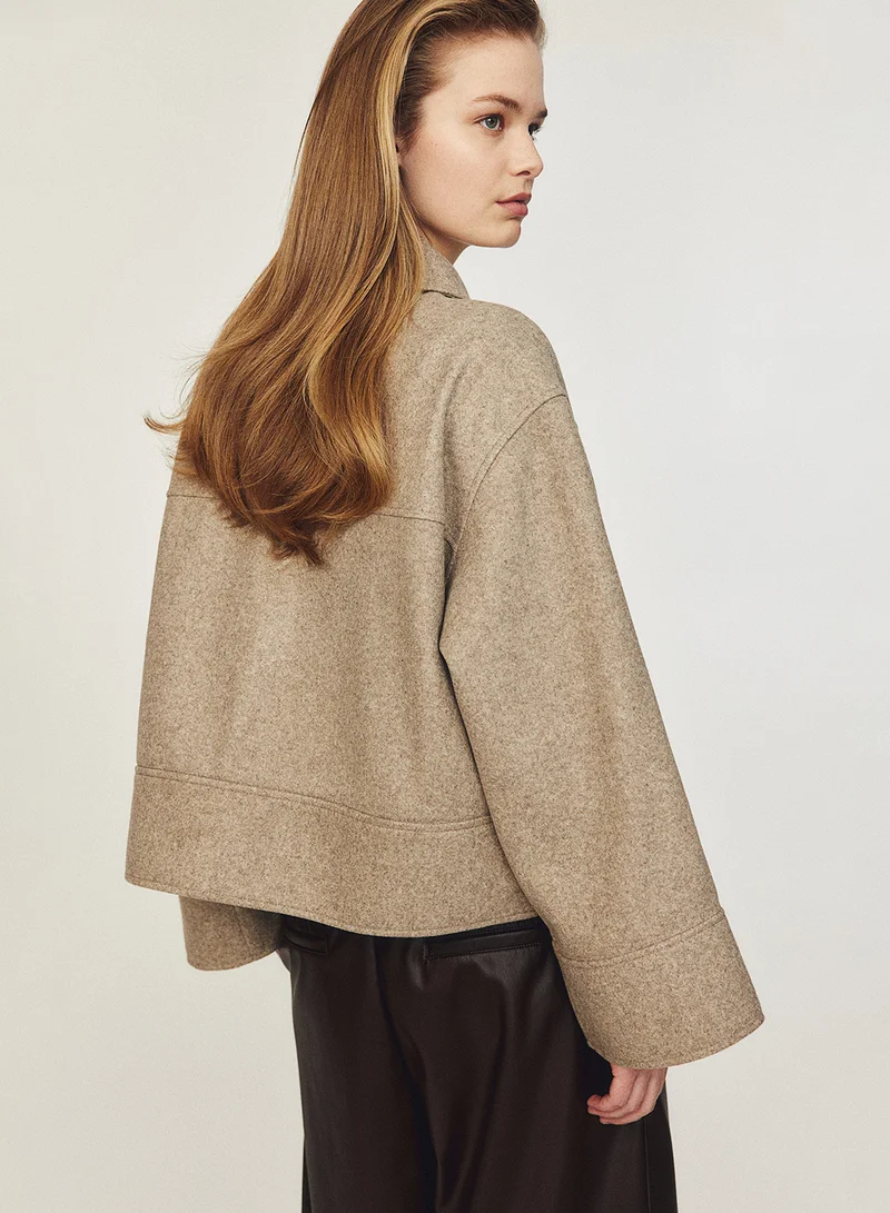 اتش اند ام Felted Jacket