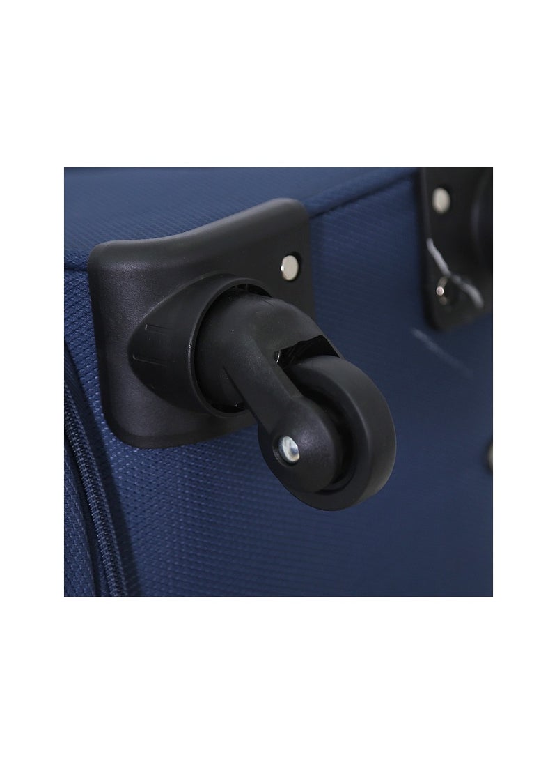 GIORDANO - Giordano Softside Luggage Trolley Bag 3 Pieces Set,Navy - Image 1