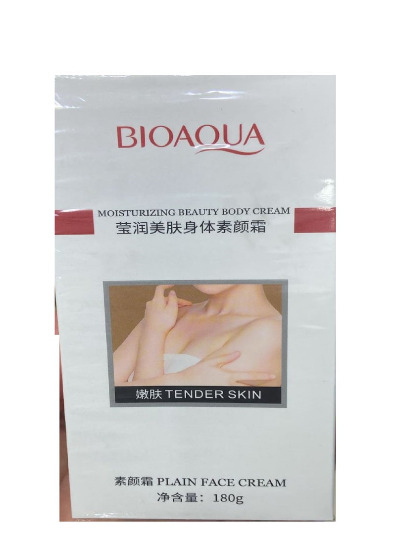 بيو أكوا كريم مرطب للجسم للبشرة الحساسة 180 جرام