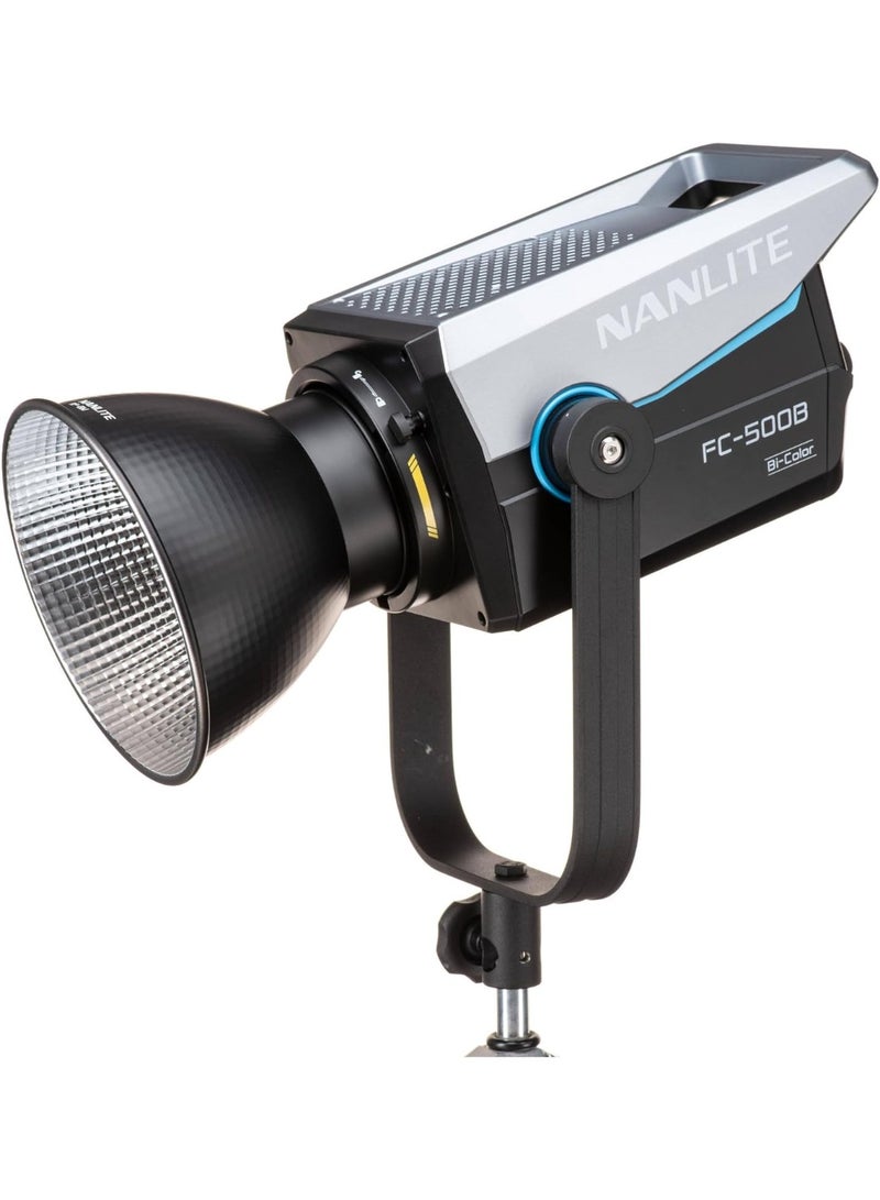 NANLITE FC-500B 520W Bi-Color LED COB Spotlight – 2700-6500K, CRI96/TLCI98, Bowens Mount, Bluetooth NANLINK App, 2.4G & DMX/RDM Control, 12 Built-In Effects, 0.1% Dimming, For Studio, Video Production & Photography - Image 3