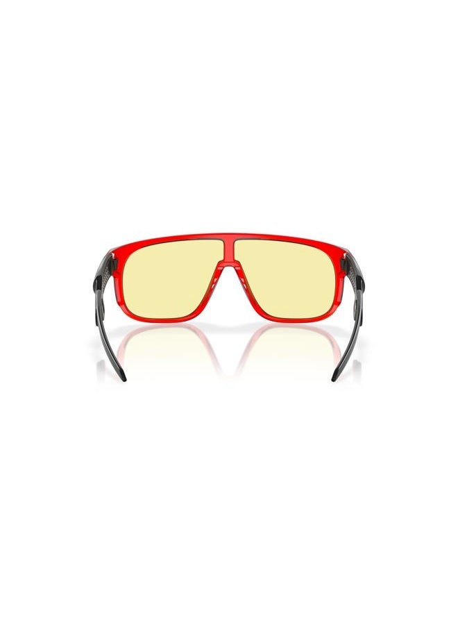 OAKLEY نظارات شمسية طيار للأطفال والشباب OJ9012، أحمر كريستالي/أسود حبر/برزم للألعاب، 58 مم - Image 4