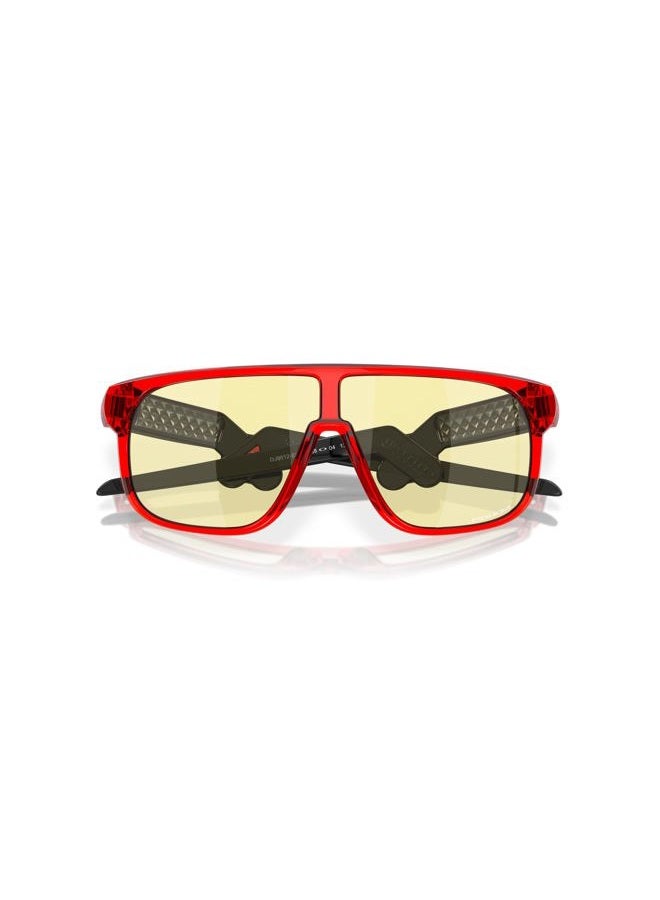 OAKLEY نظارات شمسية طيار للأطفال والشباب OJ9012، أحمر كريستالي/أسود حبر/برزم للألعاب، 58 مم - Image 5