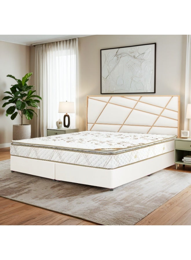 Back Care Reem Premium Orthopedic Mattress, Medium-Firm with Pocket Springs & High-Resilience Foam, Breathable Cool Fabric, Anti-Bacterial Design, Deep Sleep & Spine Alignment –  200x140 cm - Image 1