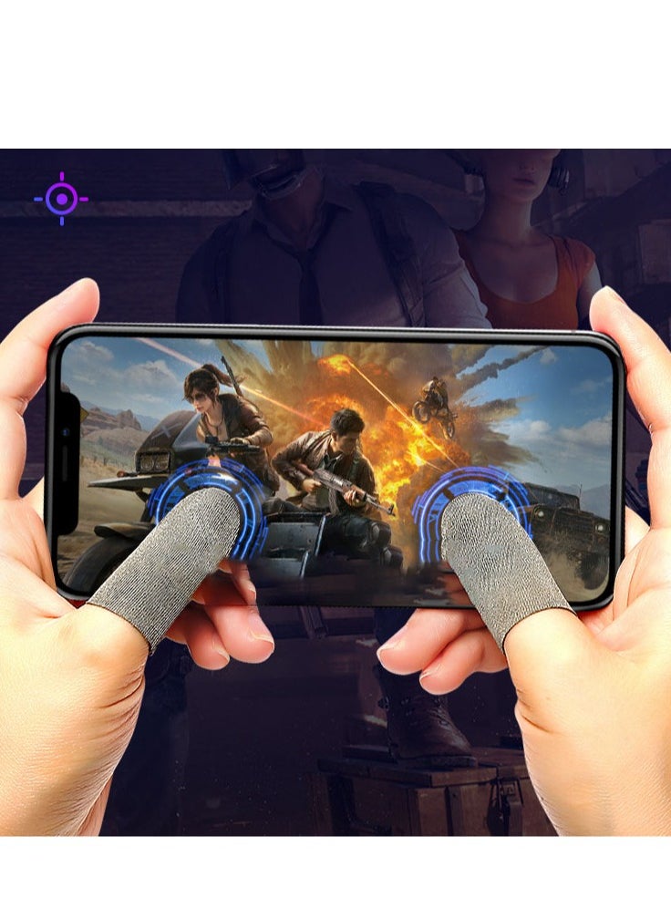 Beauenty Mobile Gaming Finger Sleeves Pack Of 2 Talons Finger Sleeves  - Image 4