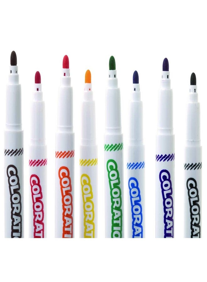 Colorations Classic Markers, Conical Tip, 8 Bold Colors, Coloring, Paper, Posters, Drawing, Bold Colors, Home, Classroom, School Supplies, Art Supplies, Craft Projects, Children, Gift, Assorted Set - Image 5