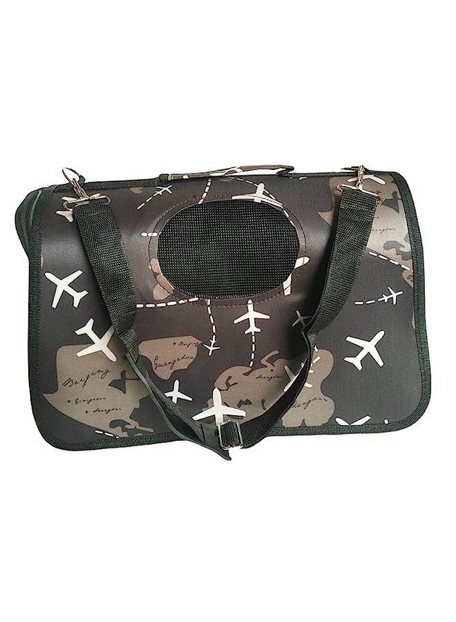 Portable Nylon Fabric Lightweight Printed Design Shoulder Strap Closure Carry Bag Ideal For Men And Women Outdoor Travel - Medium (Multicolor) - Image 4