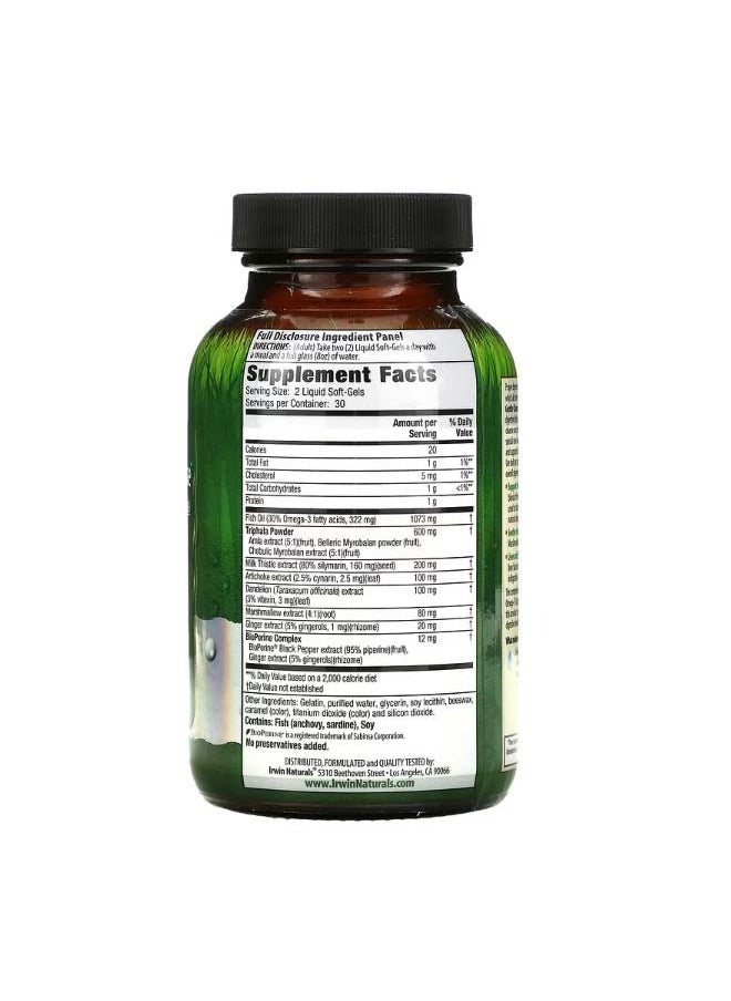 Irwin Naturals Daily Gentle Cleanse 60 Liquid SoftGels  - Image 2
